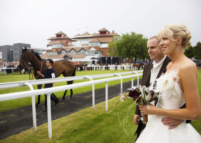 Wedding races at Newbury Racecourse